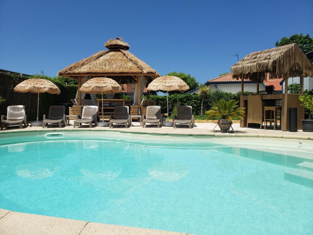 Chalet Zure Ondoan - Spa Et Piscine Chauffee タルノス エクステリア 写真