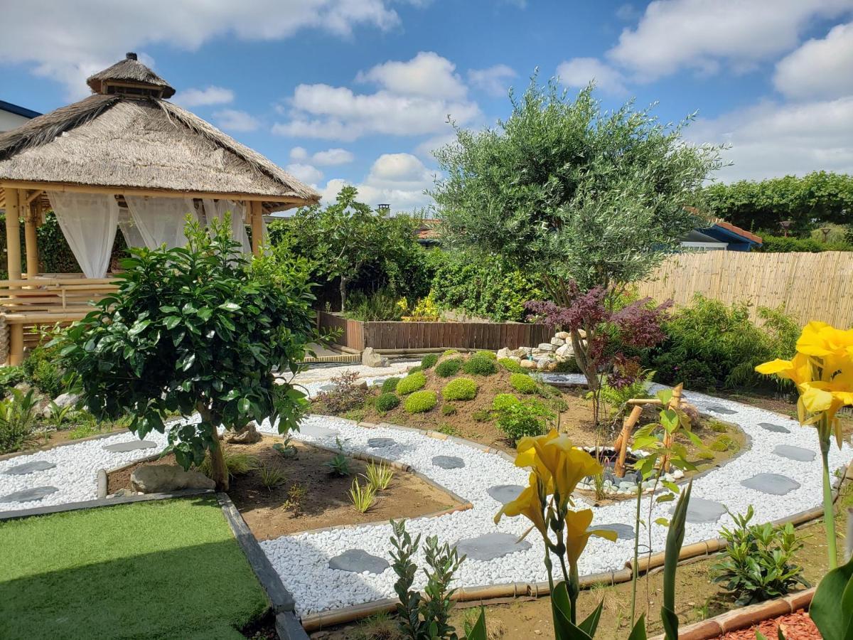 Chalet Zure Ondoan - Spa Et Piscine Chauffee タルノス エクステリア 写真